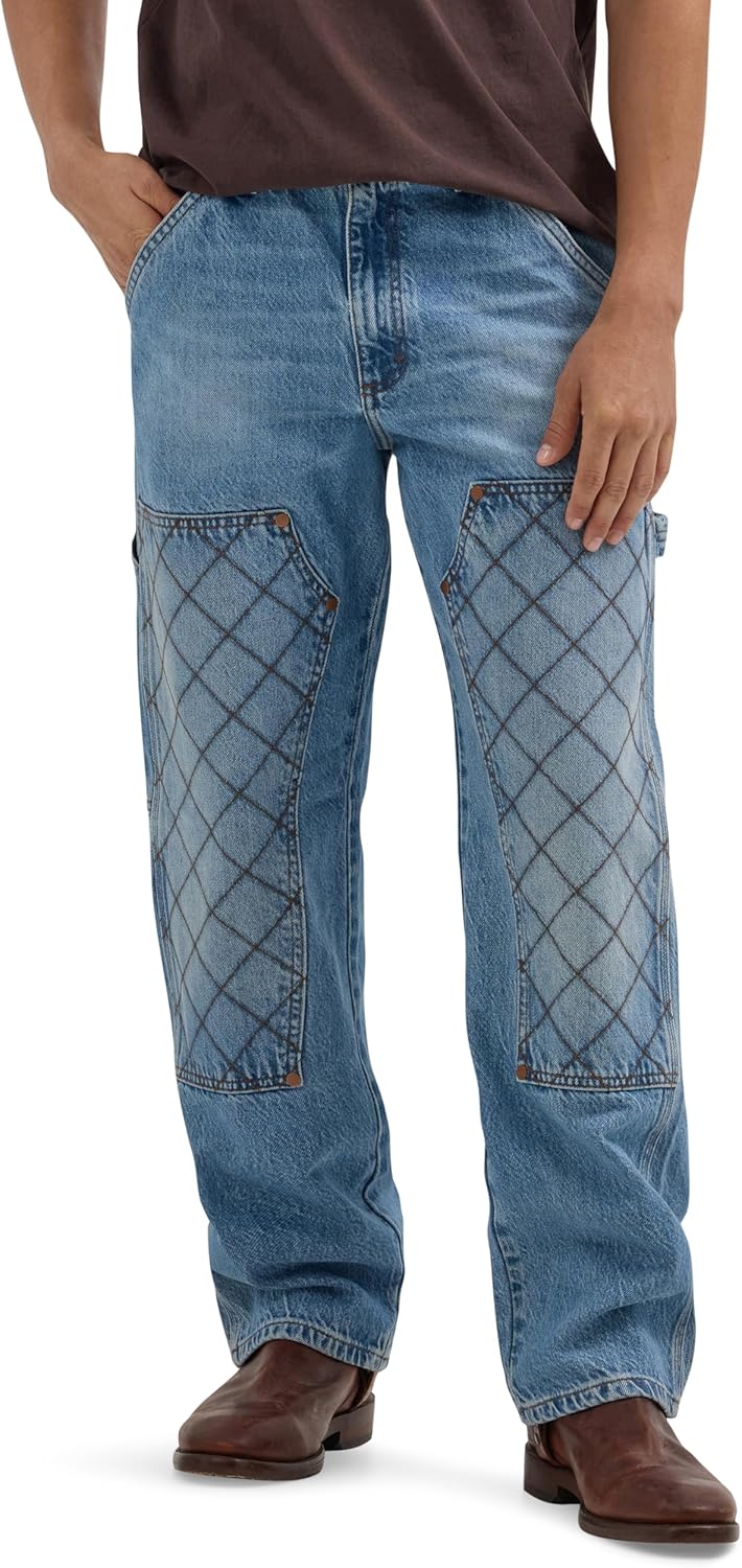 men relaxed straight jean
